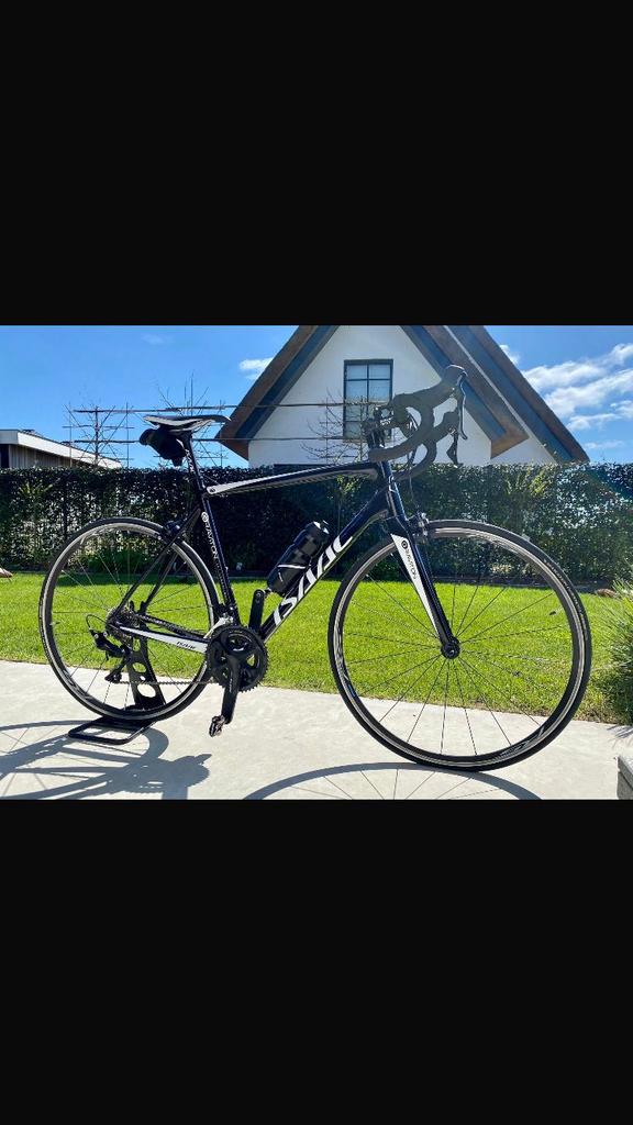 Isaac racefiets., Fietsen en Brommers, Fietsen | Racefietsen, Overige merken, Carbon, Ophalen of Verzenden, Zo goed als nieuw