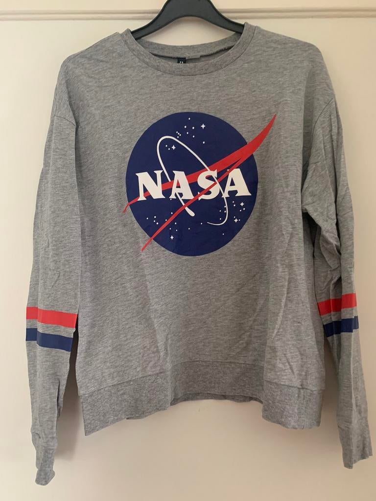 NASA sweater maat M, Verzenden, Gedragen, Maat 38/40 (M), Grijs
