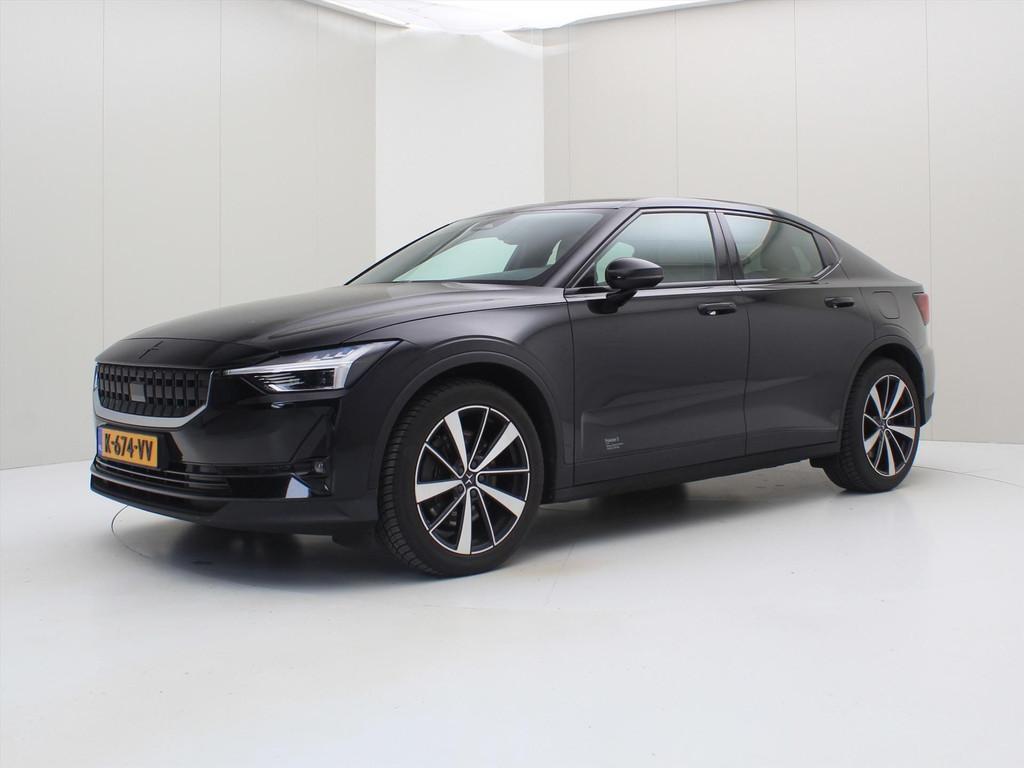 Polestar 2 Long Range Dual Motor 408PK 78kWh 89% SoH [ LEDER, Auto's, Polestar 2, Gebruikt, Beige, Zwart