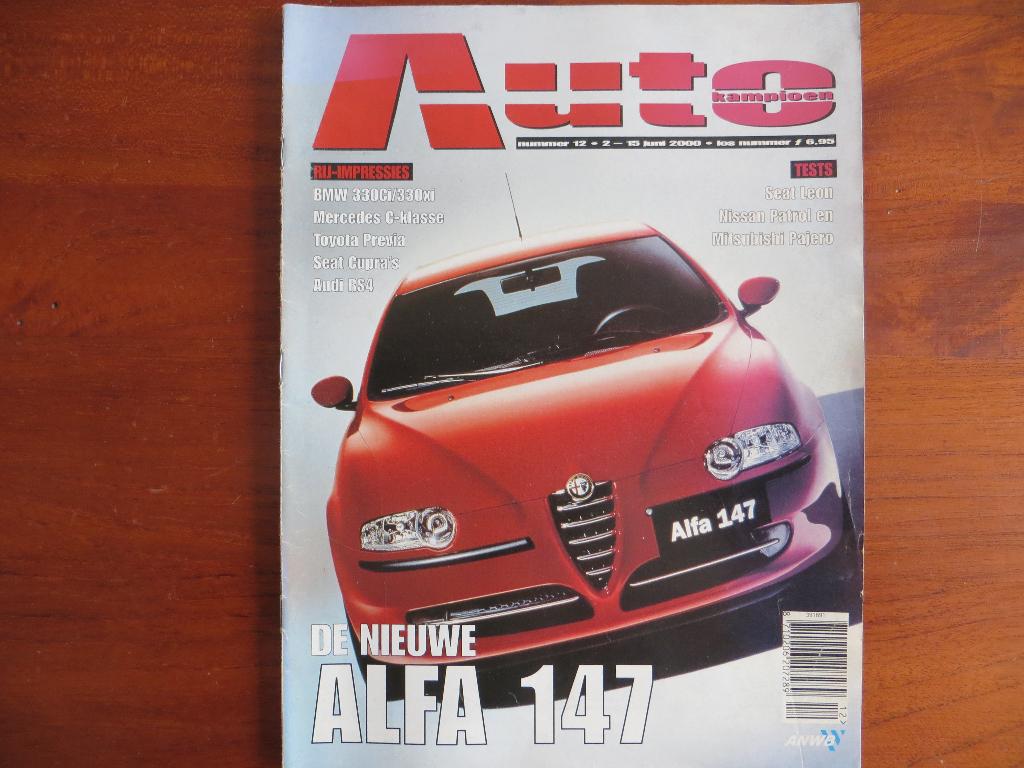 Autokampioen 12 2000 RS4, Alfa 147, Leon, Cupra, C-Klasse, Ophalen of Verzenden, Nieuw, Alfa Romeo