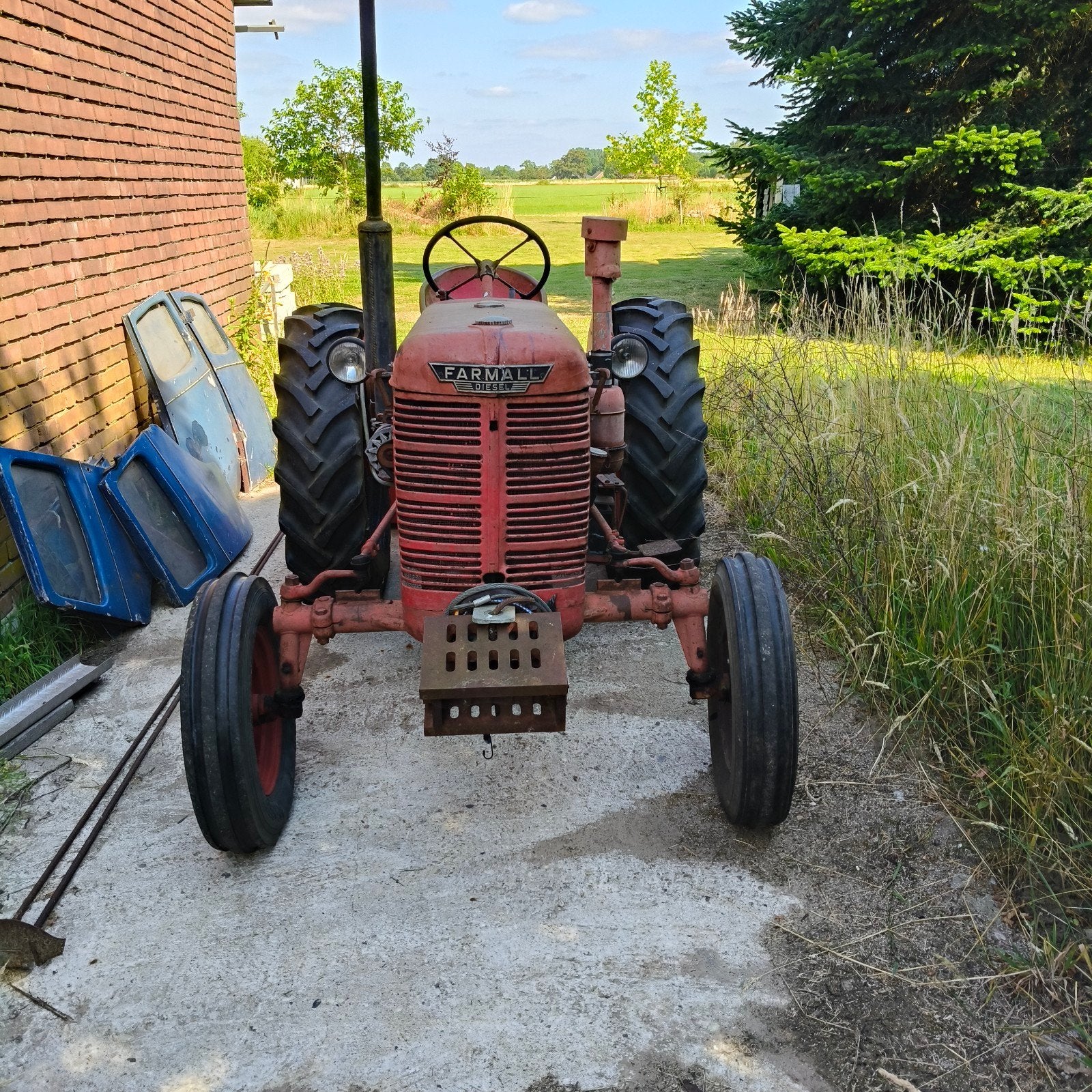 Farmall DGD Oldtimer Tractor uit 1954 - Uniek exemplaar, Ophalen