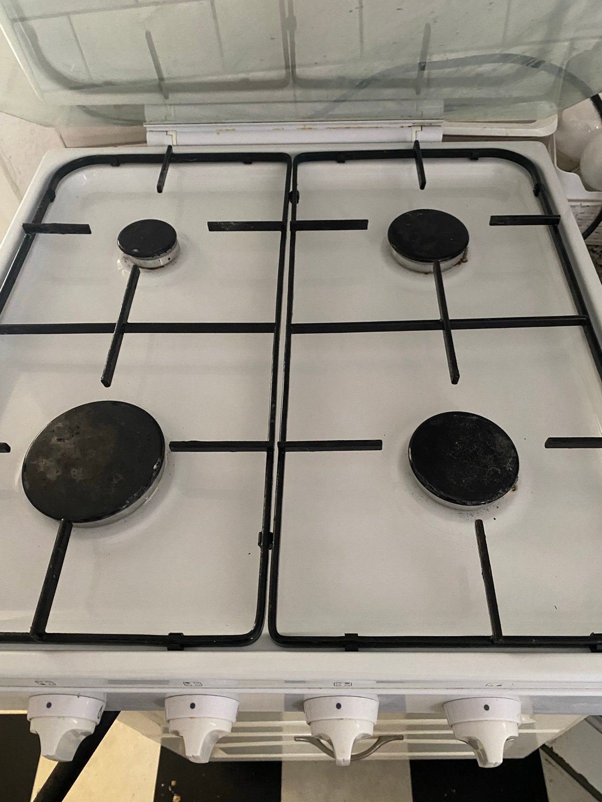 Pelgrim gasfornuis met 4 kookzones en oven, Ophalen, Gebruikt, 4 kookzones, Gas