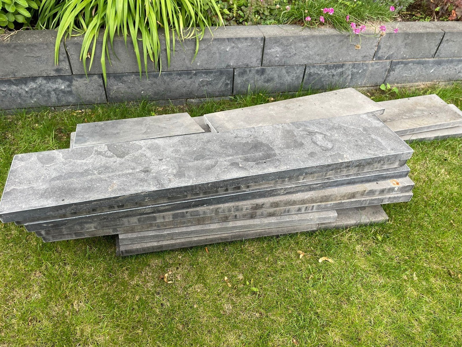 Natuursteen, Tuin en Terras, Bielzen en Borders, Ophalen, Gebruikt, Natuursteen, Minder dan 25 cm