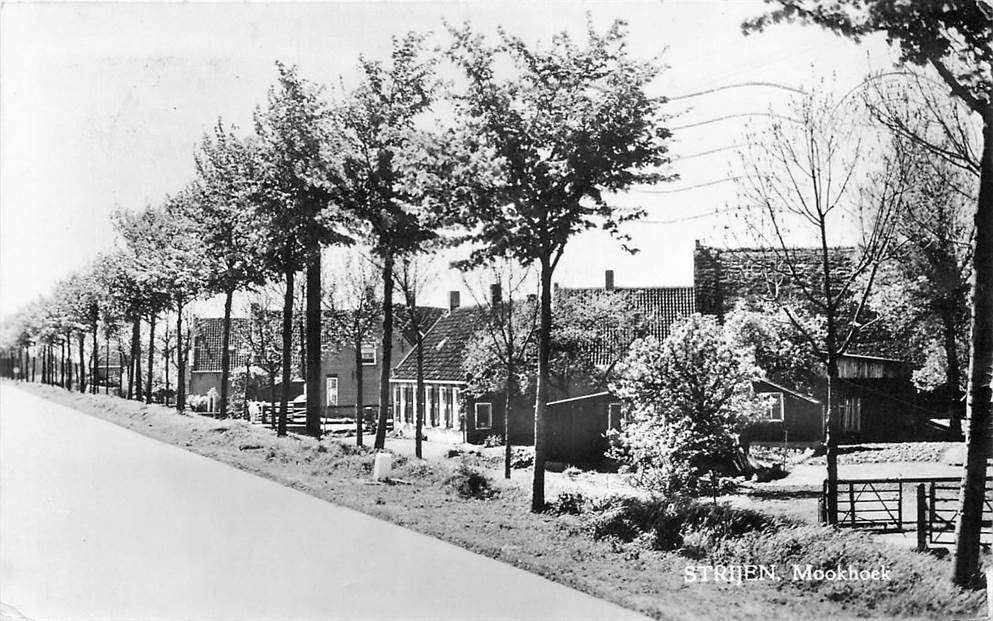 304-032-001 Strijen Mookhoek, Verzamelen, Ophalen of Verzenden, Voor 1920, Zuid-Holland
