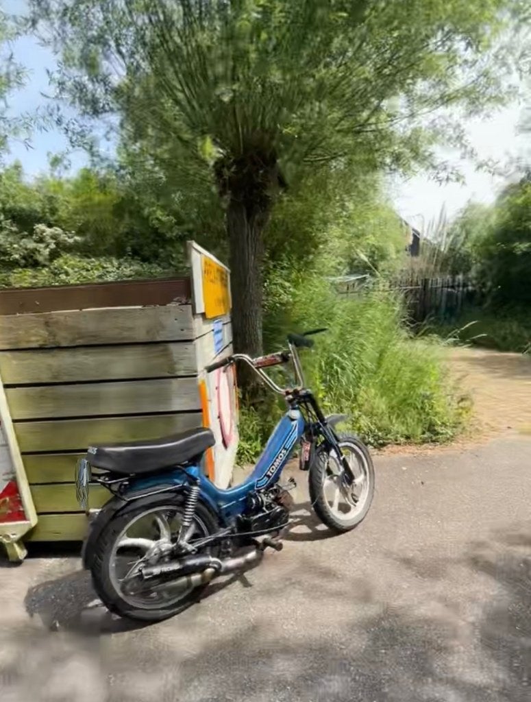 Tomos 50 cc, Fietsen en Brommers, Brommers | Tomos, Ophalen, Gebruikt, Maximaal 45 km/u, Overige modellen