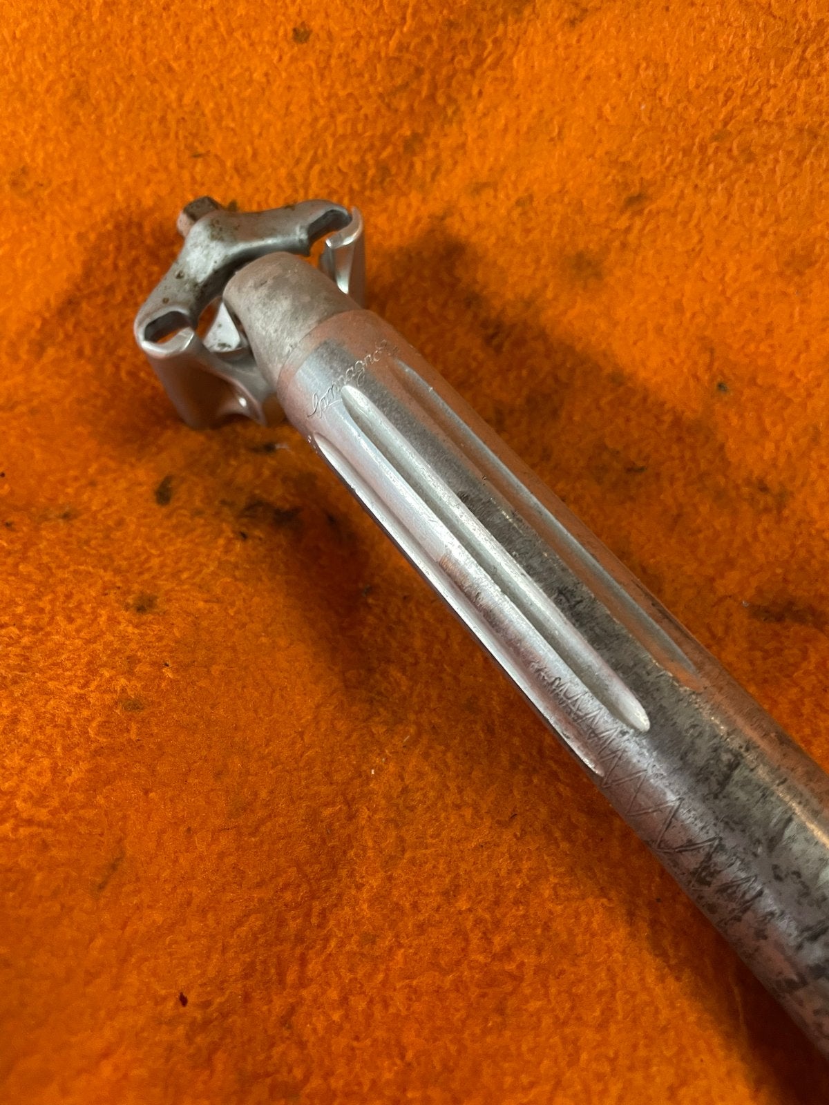 Campagnolo super record zadelpen 27.2 mm racefiets, Verzenden, Gebruikt