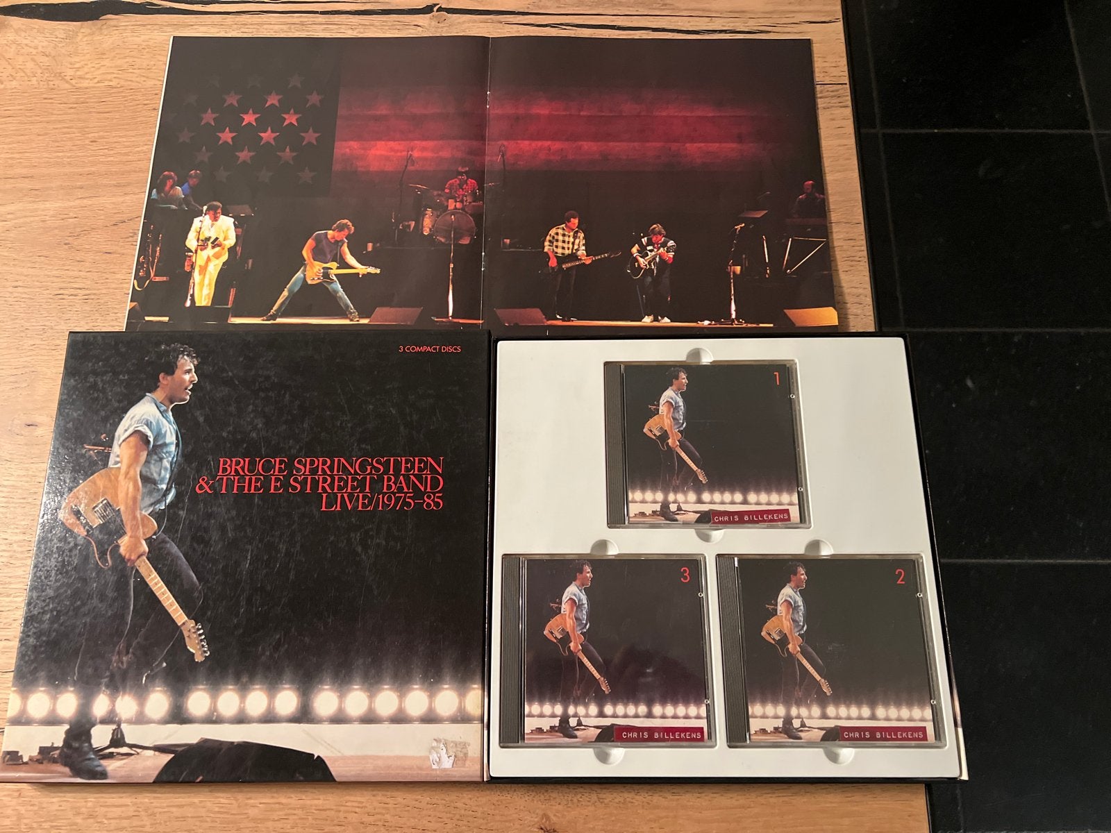 Bruce Springsteen & The E Street Band - Live/1975-85 CD Boxs, Ophalen of Verzenden, Zo goed als nieuw, Classic Rock, Boxset