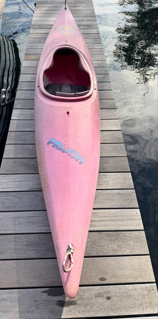 Prijon kano, niet kapot te krijgen, Watersport en Boten, Kano's, Ophalen, Gebruikt, Eén persoon, Met peddels