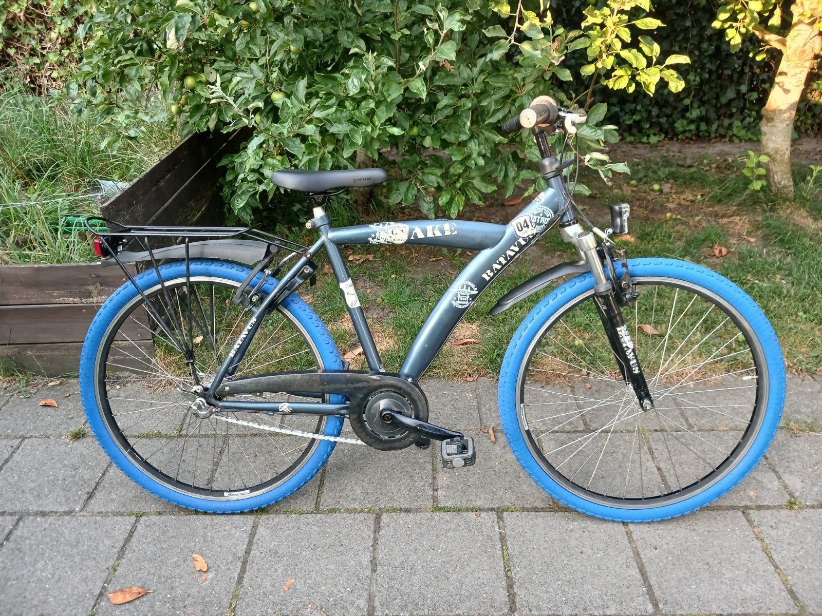 Stoere gebruikte 26 inch jongens fiets Batavus Snake, Terugtraprem, Gebruikt, Versnellingen, Batavus Snake