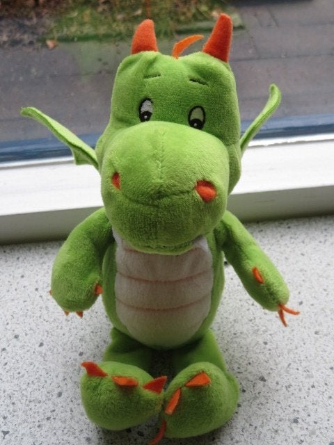 Draak krokodil Dino dinosaurus van KINDER Ferrero, Groen, Dinosaurus, Ophalen of Verzenden, Zo goed als nieuw