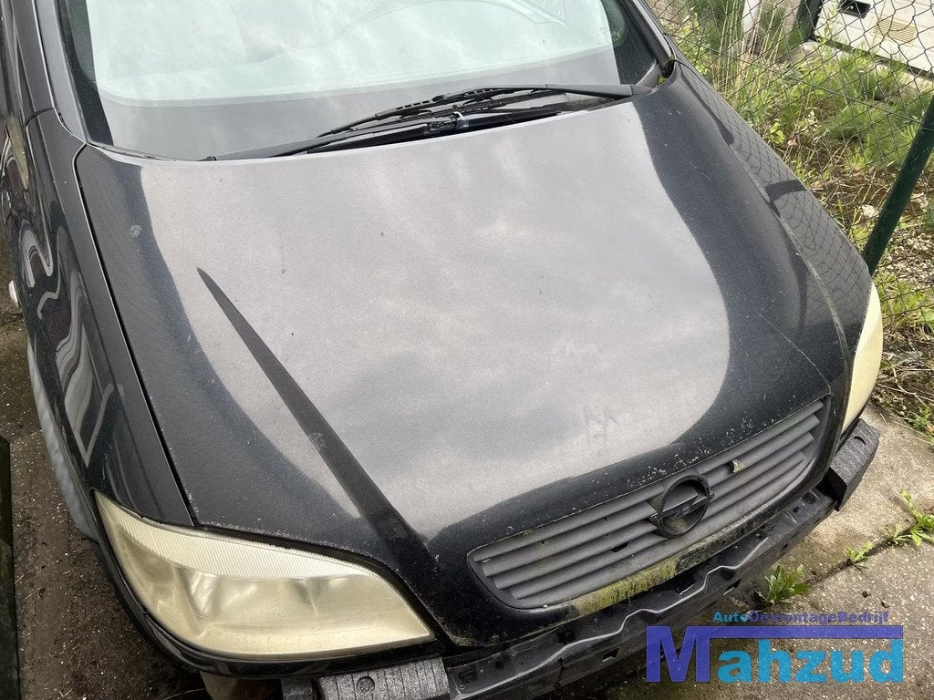 OPEL ZAFIRA A Zwart Z298 Motorkap 1999-2005, Gebruikt, Opel Automobile GmbH, Ophalen of Verzenden, Kontakt@opel-infoservice.de