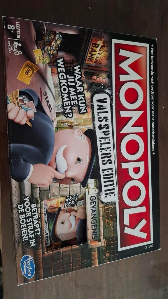 Monopoly Valsspelers Editie - Durf jij vals te spelen?, Vijf spelers of meer, Ophalen of Verzenden, Gebruikt, Hasbro Gaming