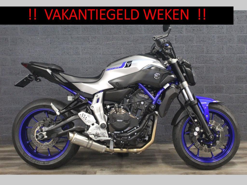 YAMAHA MT 07 ABS (bj 2016) 33,477 km 35KW A2 mogelijk, 2 cilinders, Bedrijf, Onbekend, YAMAHA