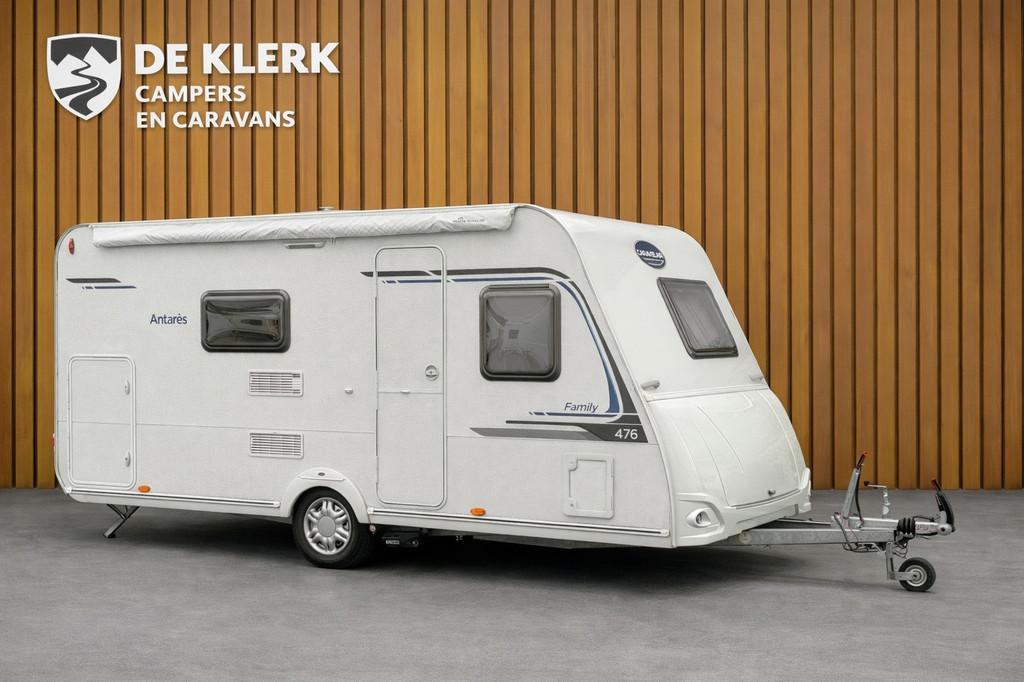 Caravelair 476 ANTARES FAMILY (bj 2019), Bedrijf, 750 - 1000 kg, 6 tot 7 meter, Klerk Caravans, de