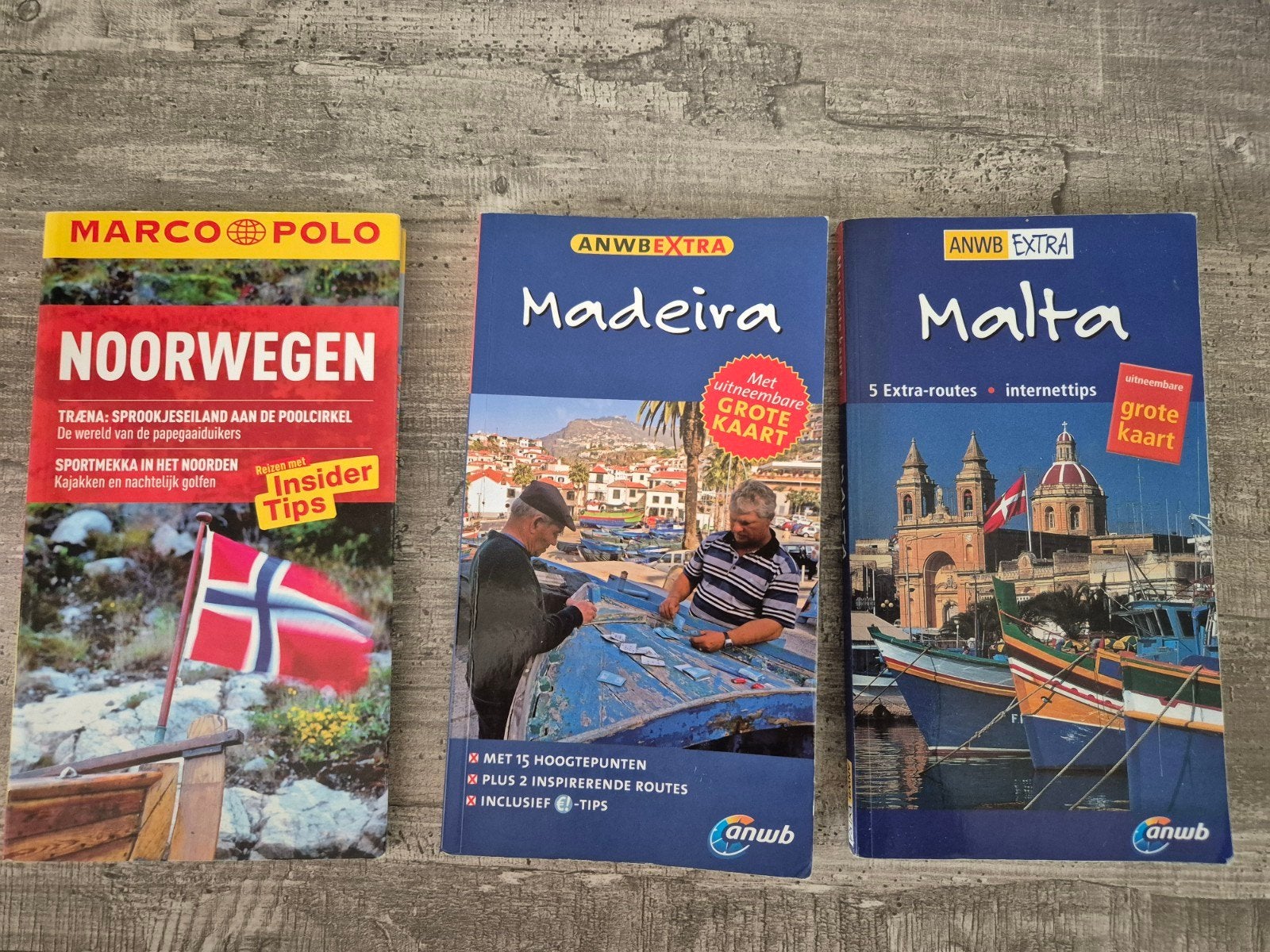 Reisgidsen Athene, Malta, ABC-eilanden, Noorwegen, Madeira, Gelezen, Europa, Ophalen of Verzenden, Reisgids of -boek