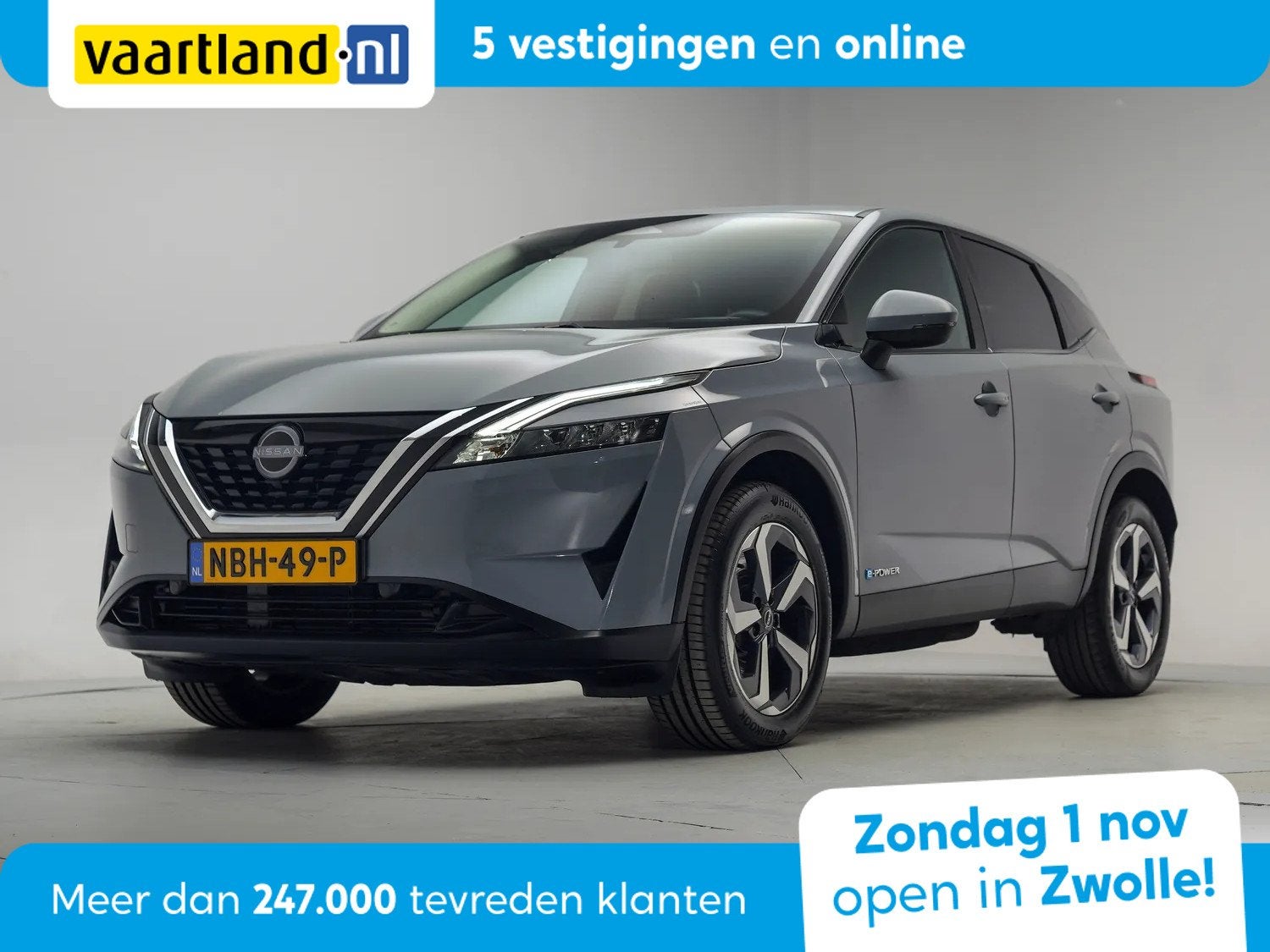 Nissan QASHQAI 1.5 e-Power 190pk Business Design Aut. [ LED, Auto's, Automaat, Adaptive Cruise Control, 1497 cc, Gebruikt