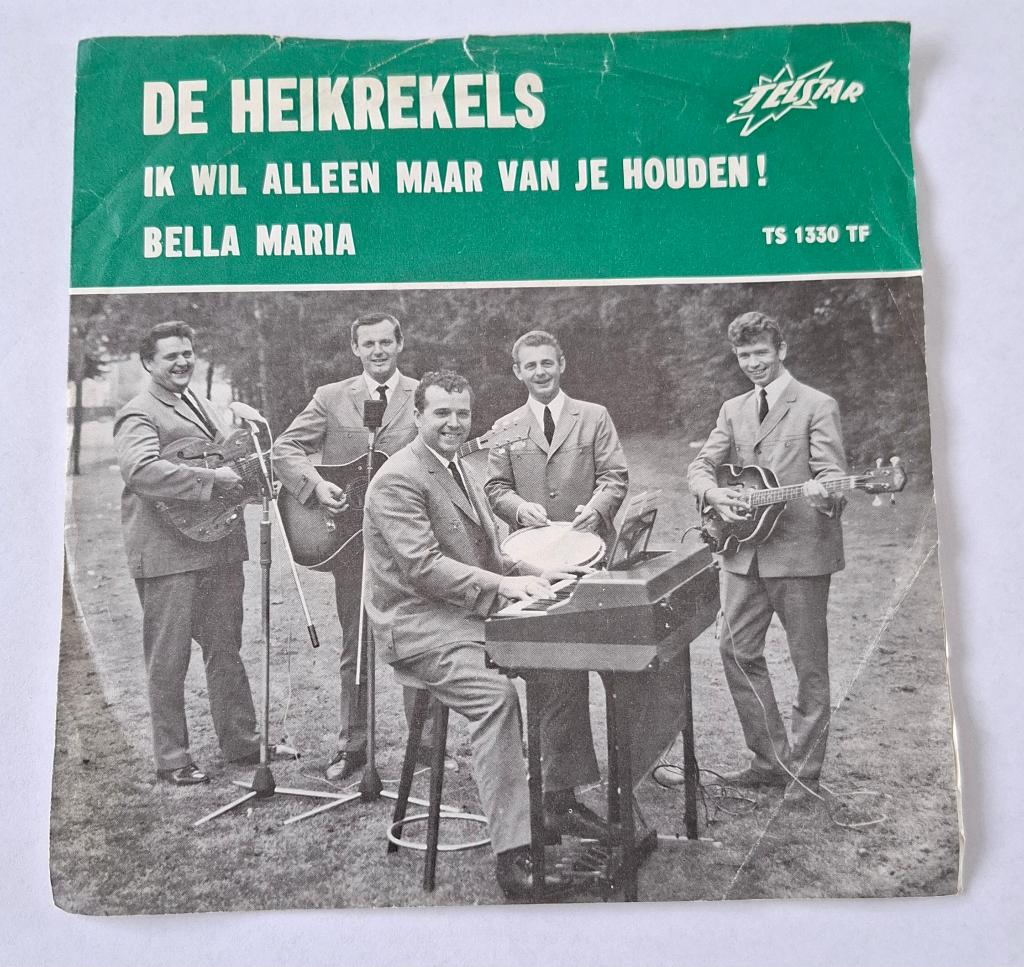 De Heikrekels - Ik wil alleen maar van je houden, Ophalen of Verzenden, Gebruikt, Nederlandstalig, Single