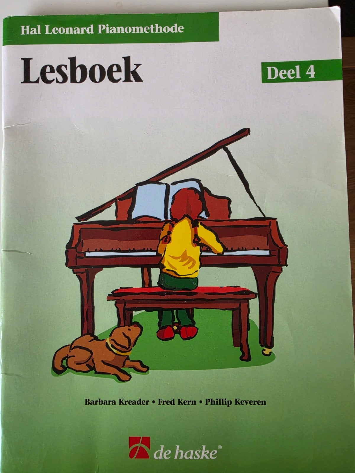 Leesboek deel 4 van de Hal Leonard Pianomethode, Ophalen of Verzenden, Les of Cursus, Piano