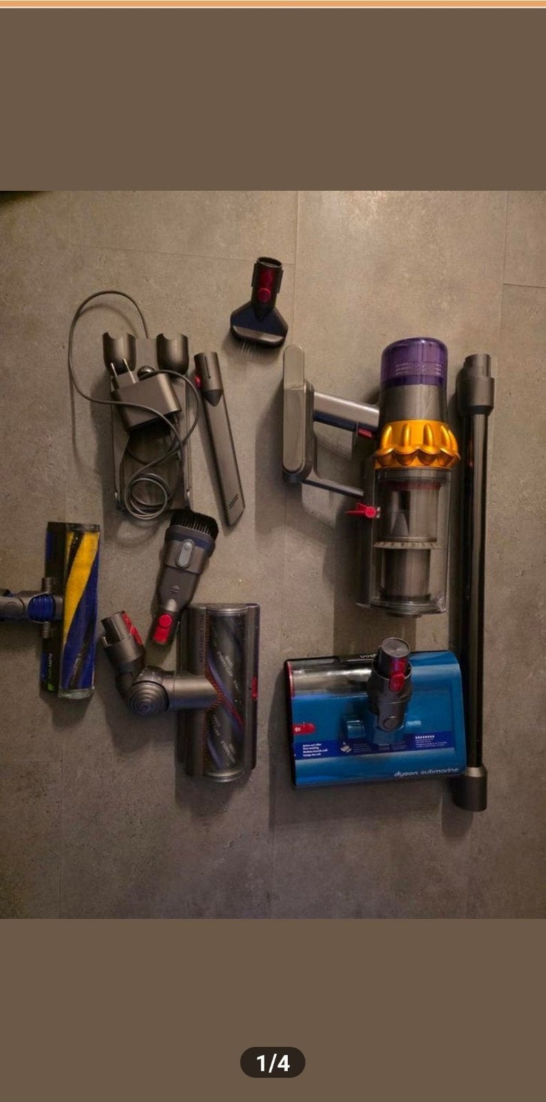 Dyson v15s detect submarine steelstofzuiger met dweilfunctie, Witgoed en Apparatuur, Stofzuigers, Ophalen, Zo goed als nieuw
