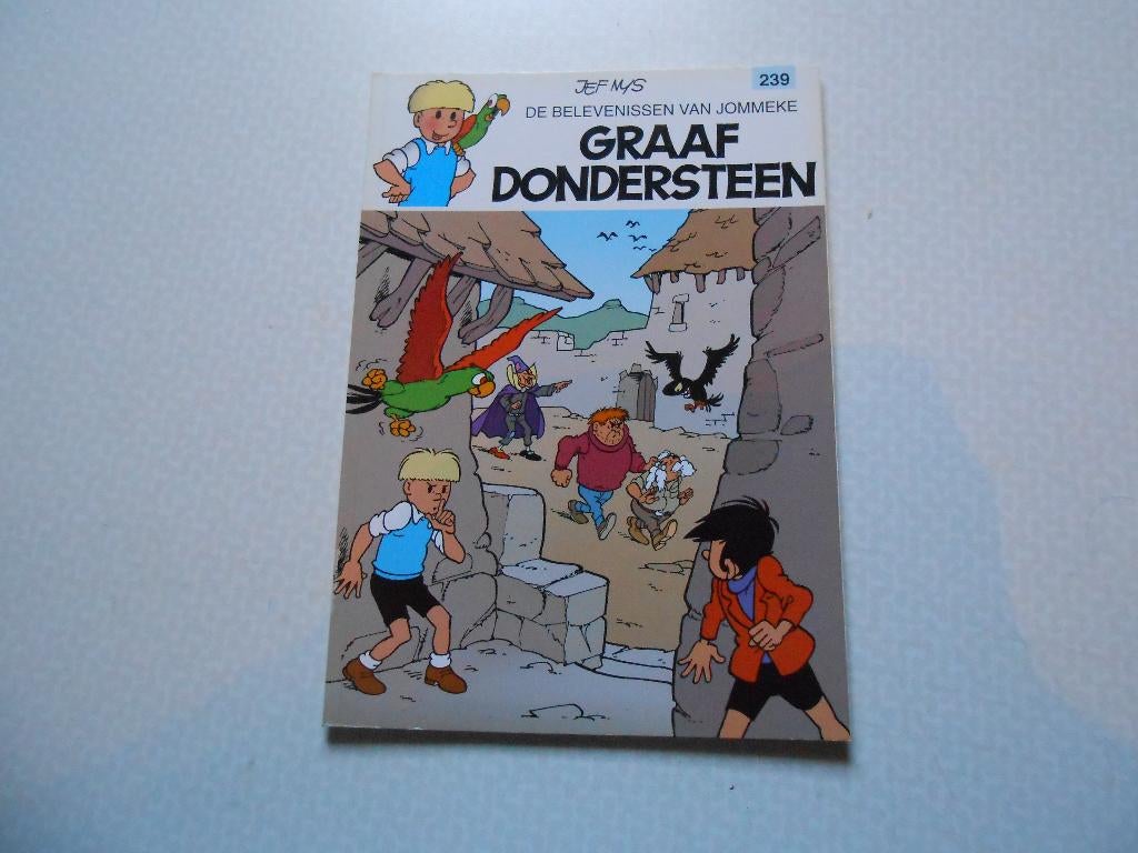 Jommeke 239 Graaf Dondersteen 2007 1 ste druk., Jef Nys, Eén stripboek, Nieuw, Ophalen of Verzenden