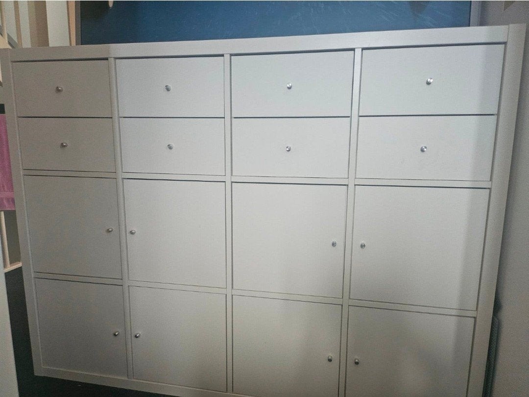 witte kallax kast ikea, Huis en Inrichting, Ophalen, Gebruikt