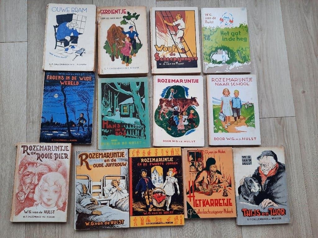 Diverse oude boeken W.G. van de Hulst, Ophalen of Verzenden, Gelezen, W.G. van de Hulst, Fictie algemeen