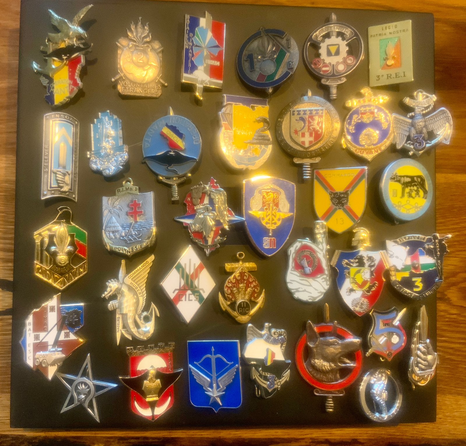 Militaire emblemen Frankrijk, Verzamelen, Ophalen of Verzenden, Landmacht, Overige gebieden, Embleem of Badge