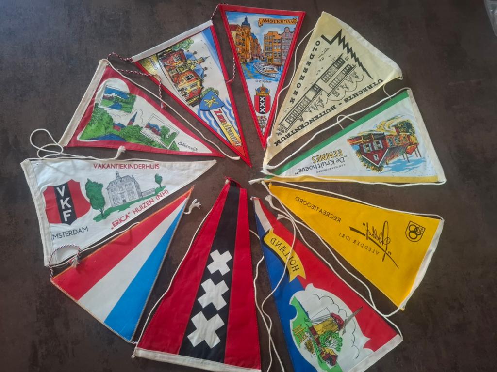 Puntvlaggetjes 4, Diversen, Ophalen of Verzenden