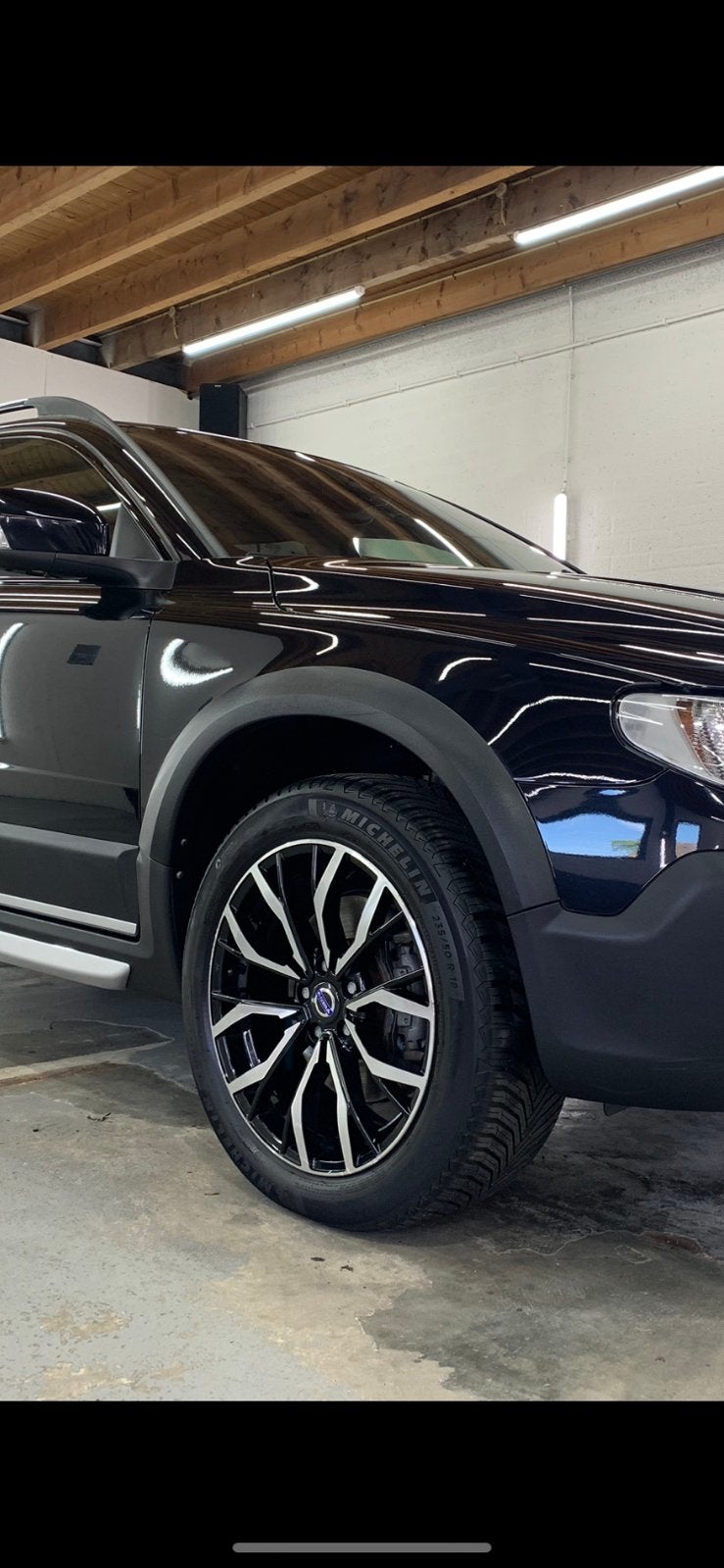 Volvo XC70 2.0 D4 2014 Polestar Euro 6 Zwart metallic, Auto's, 1800 kg, 1655 kg, XC70, Zwart