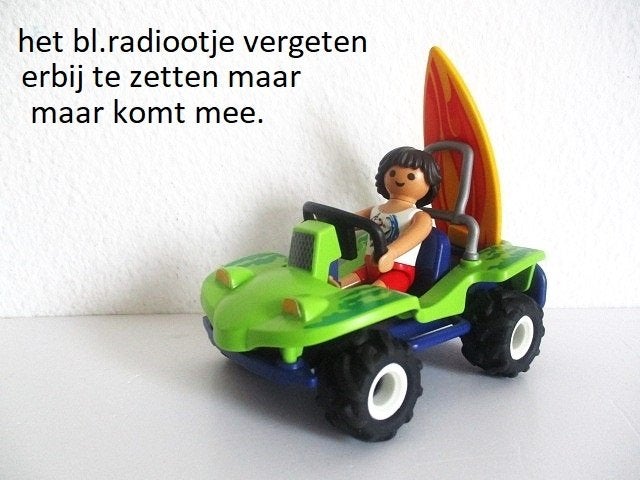 playmobil surfer met strandquad 6985, Ophalen of Verzenden, Zo goed als nieuw