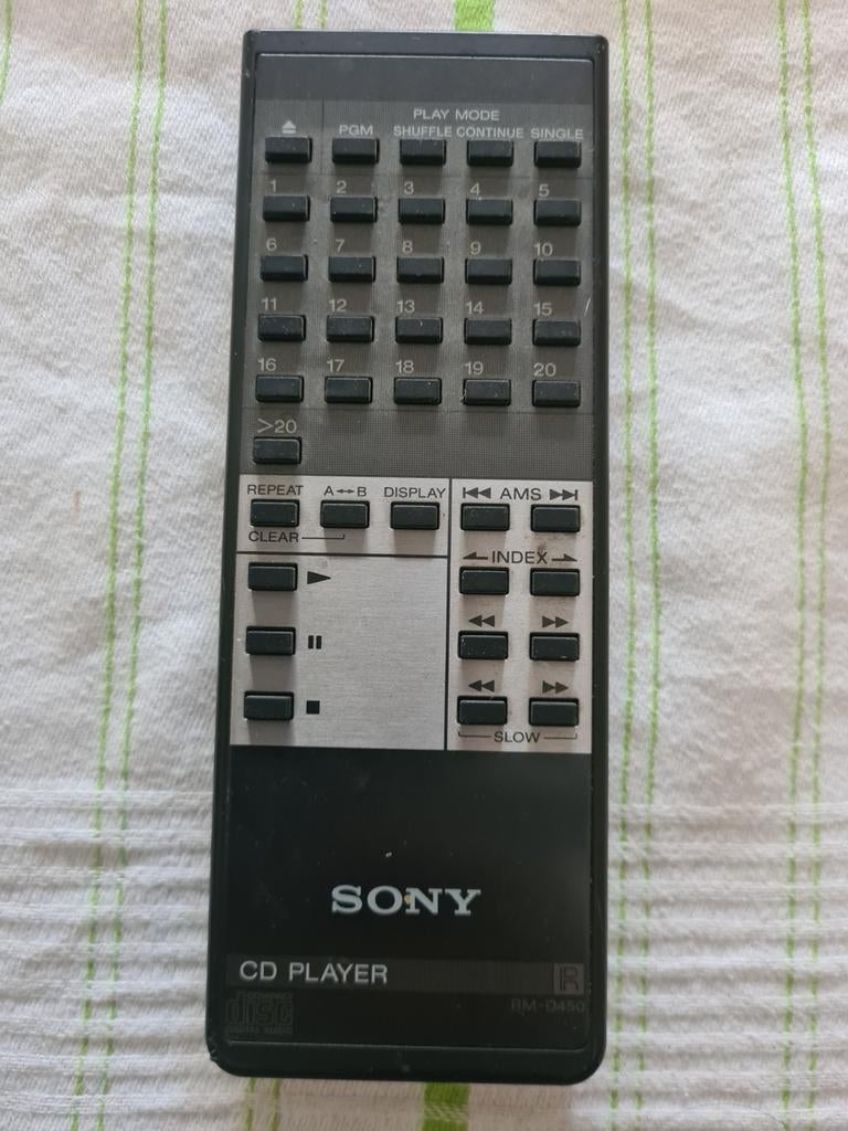 Sony RM D 450 remote, Audio, Tv en Foto, Afstandsbedieningen, Ophalen