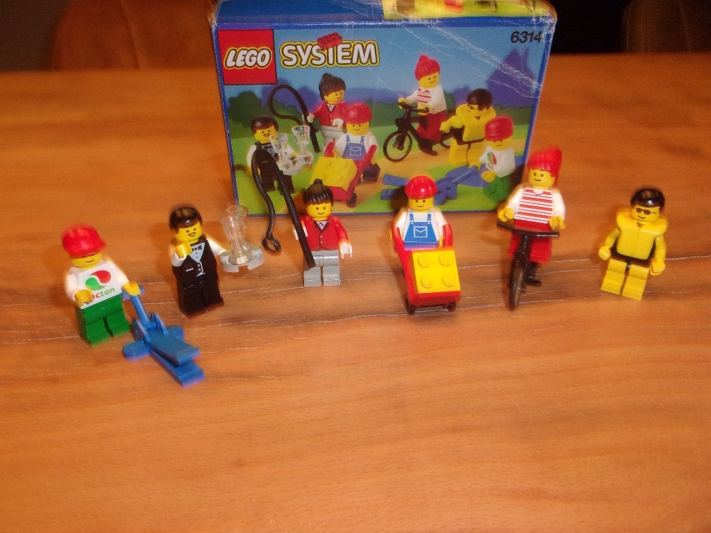 Lego Town 6314-1 City People uit 1992 + DOOS, Compleet, Gebruikt, Overige thema's, Lego