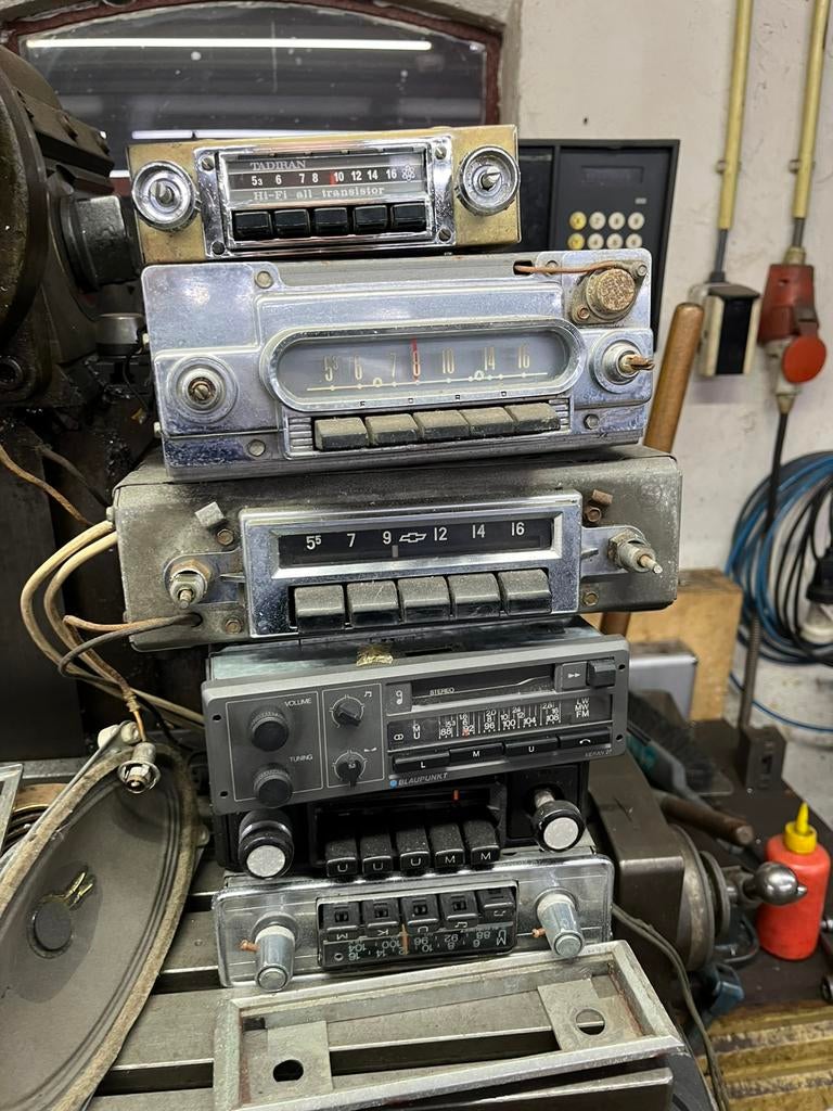 Oldtimer radios, Ophalen, Gebruikt