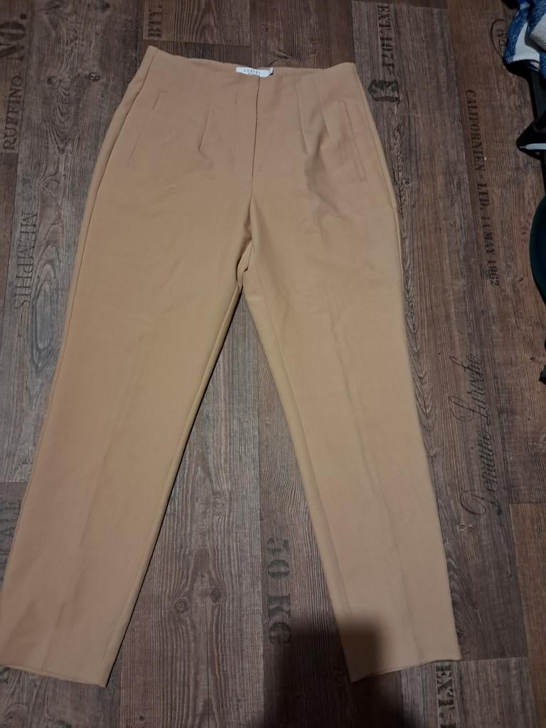 Costes pantalon  maat L, Geel, Maat 42/44 (L), Nieuw, Ophalen of Verzenden
