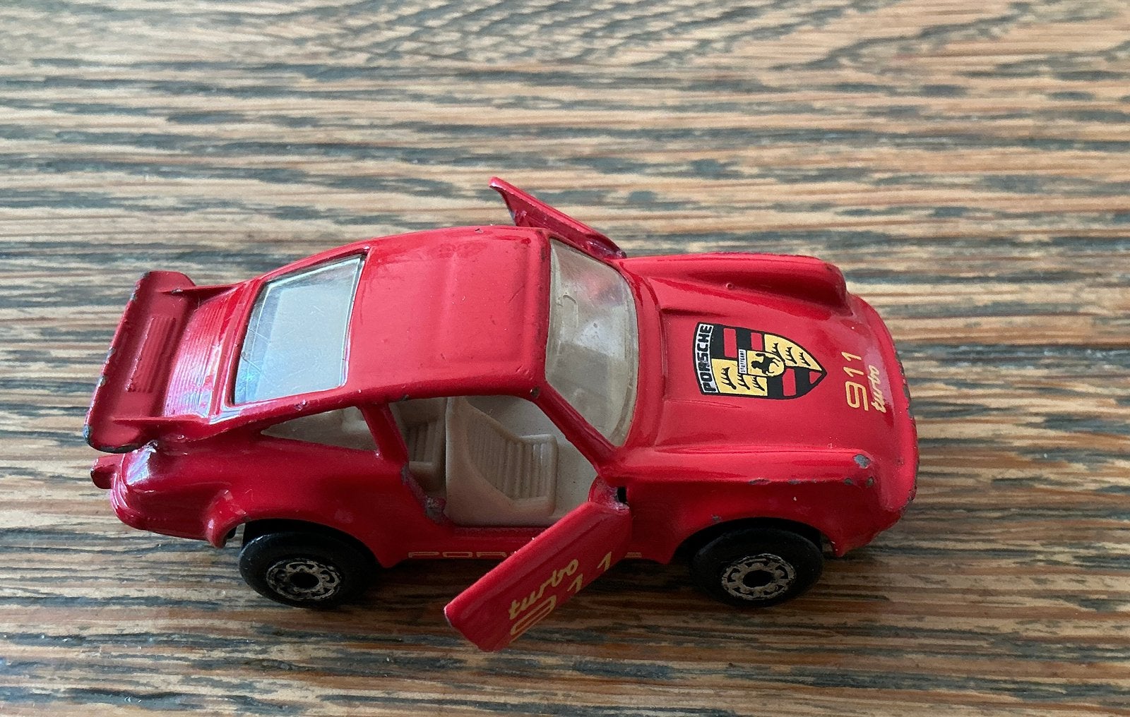 Oude Matchbox auto Porsche 911 Turbo uit 1978, Ophalen, Gebruikt, Auto, Matchbox