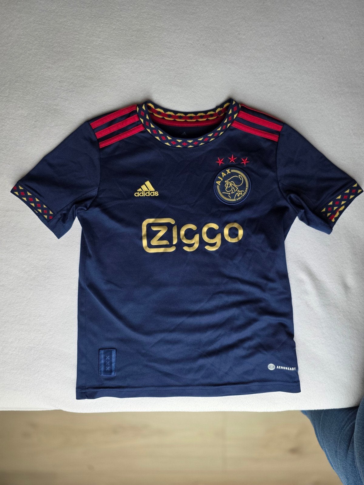 Ajax uitshirt 2022/2023 - Maat 140, Kinderen en Baby's, Kinderkleding | Maat 140, Ophalen of Verzenden, Zo goed als nieuw