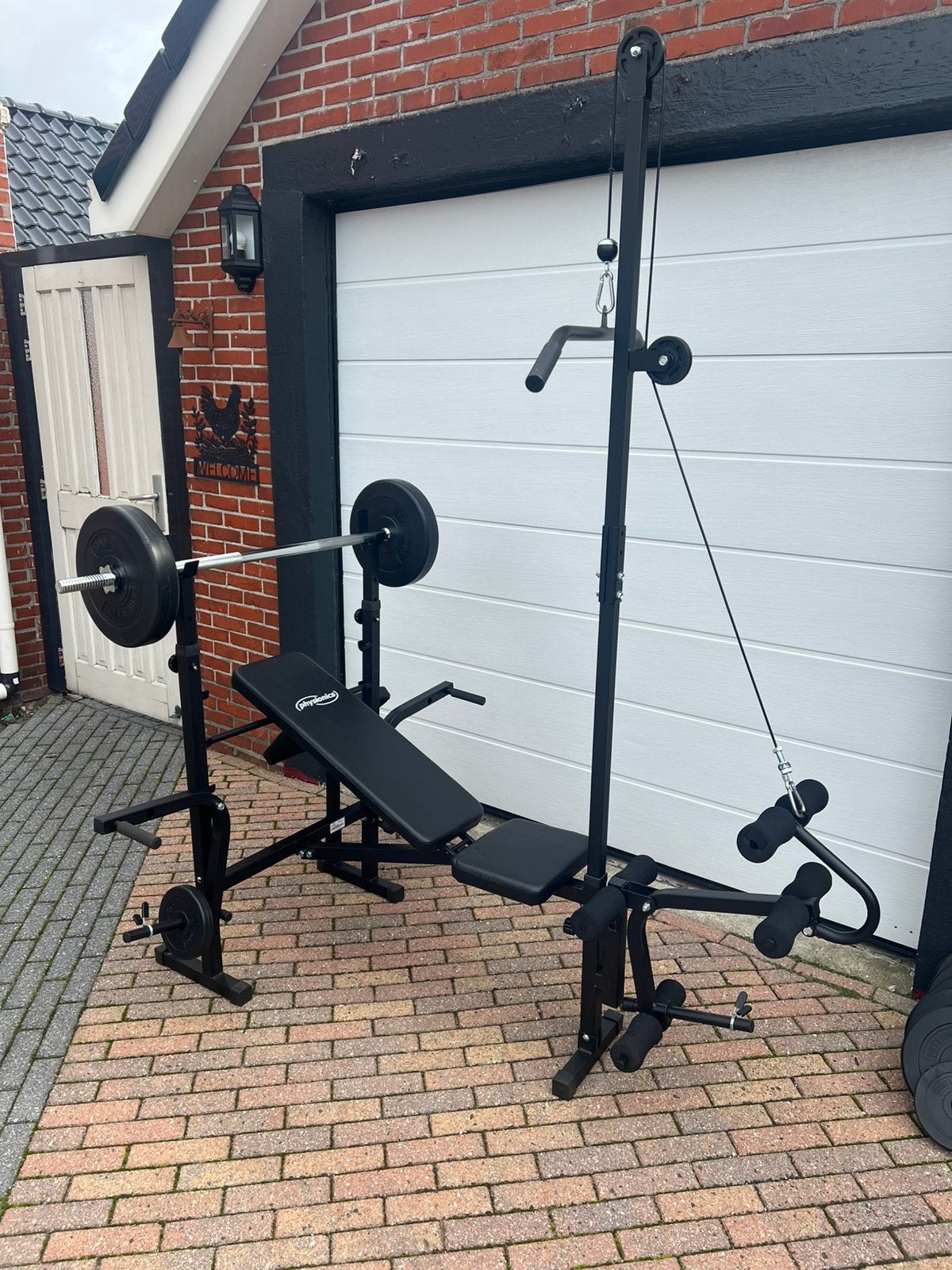 Mutlifunctionele fitnessbank, Sport en Fitness, Ophalen, Nieuw, Fitnessbank