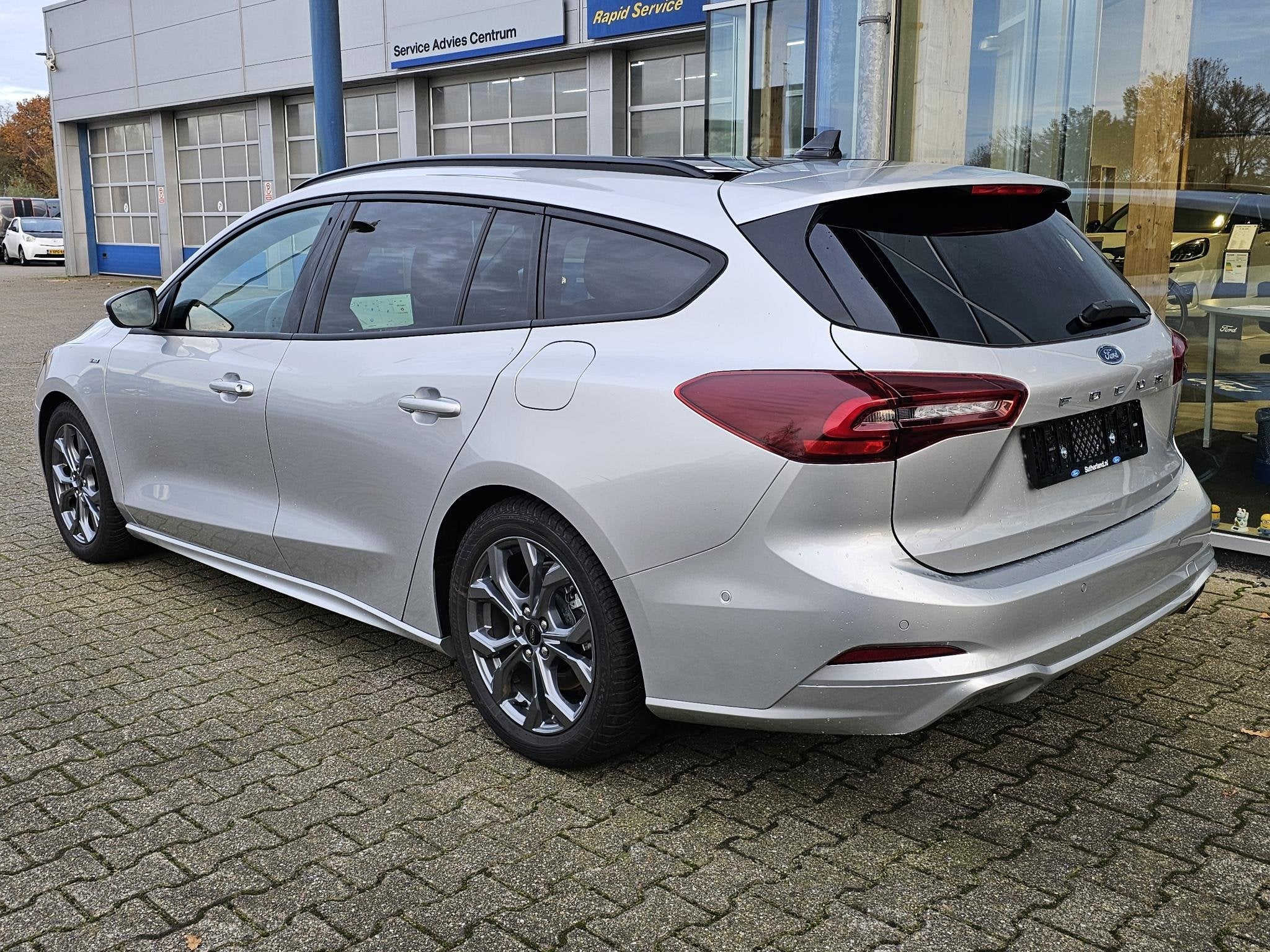 Ford Focus Wagon 1.0 EcoBoost Hybrid ST Line X Bellen voor b, Stof, Gebruikt, 155 pk, Hybride Elektrisch/Benzine