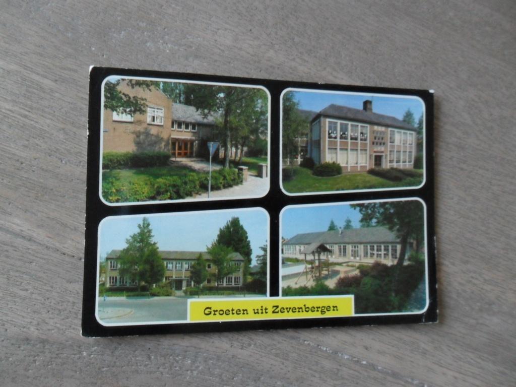 Zevenbergen, mavo/kleuterschool de Schelp/het Kompas 1980, Verzenden, 1980 tot heden, Gelopen, Gelderland