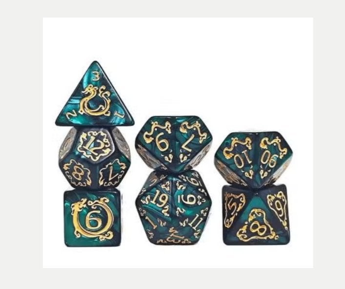 Dungeons and Dragons dobbelstenen set - Nieuw, Ophalen of Verzenden, Nieuw