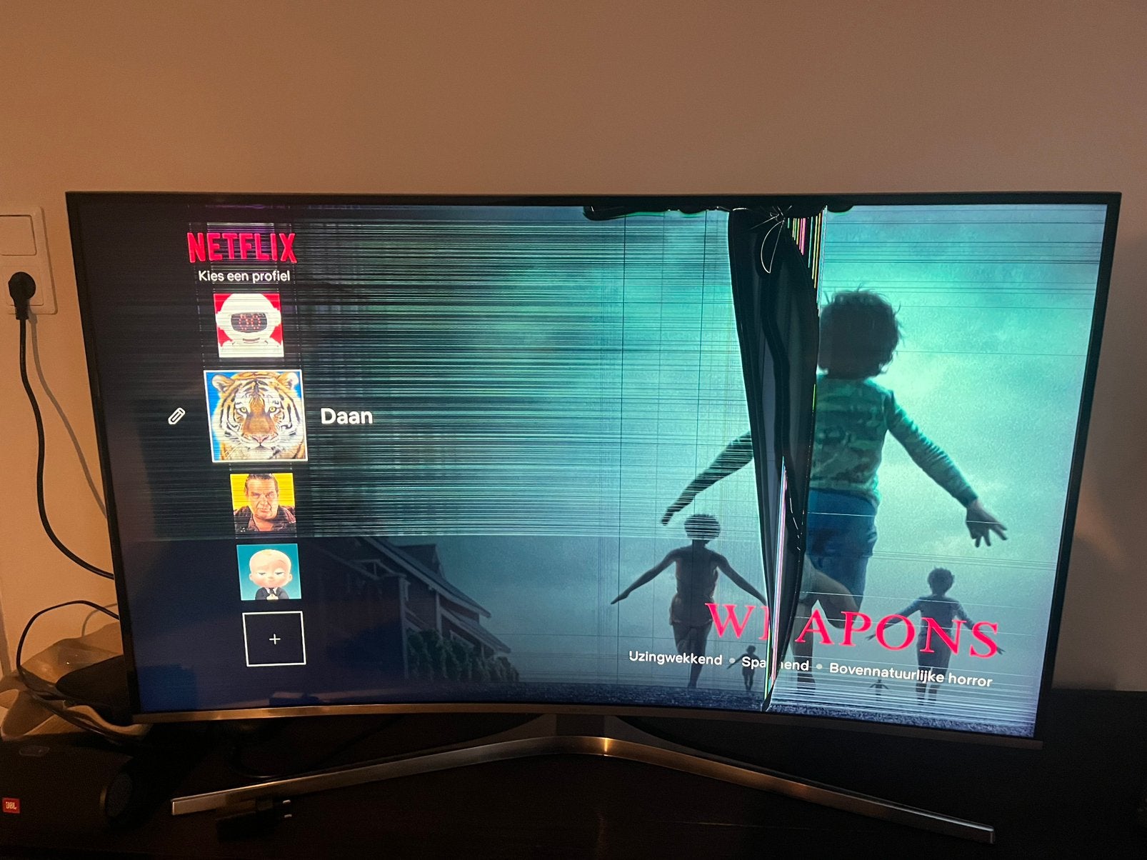 Samsung tv 49 inch, Gebruikt, 50 Hz, Ophalen of Verzenden, Samsung