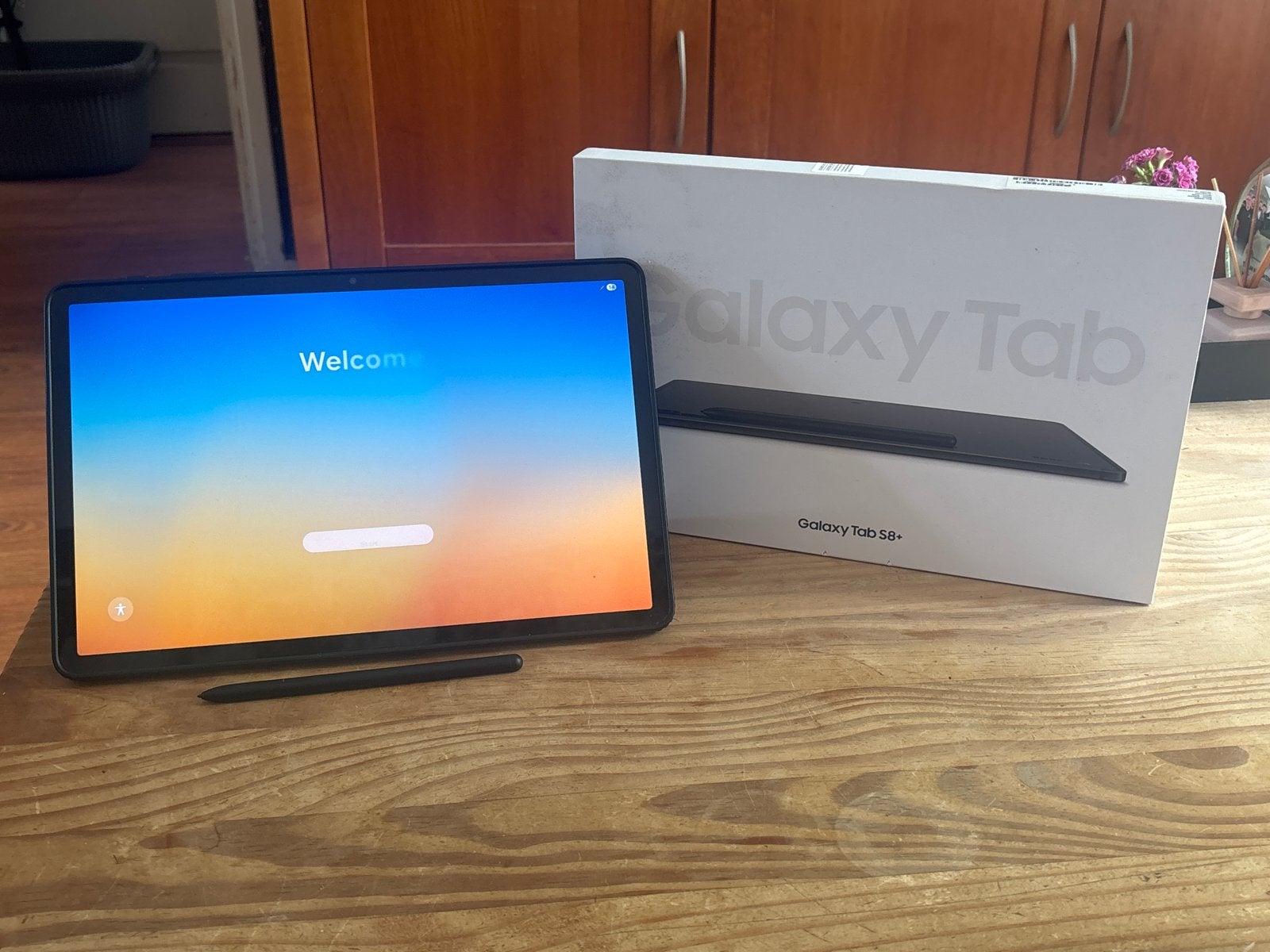 Samsung Galaxy Tab S8+ 256GB Graphite, Computers en Software, Android Tablets, Ophalen, Gps, 12 inch, Zo goed als nieuw