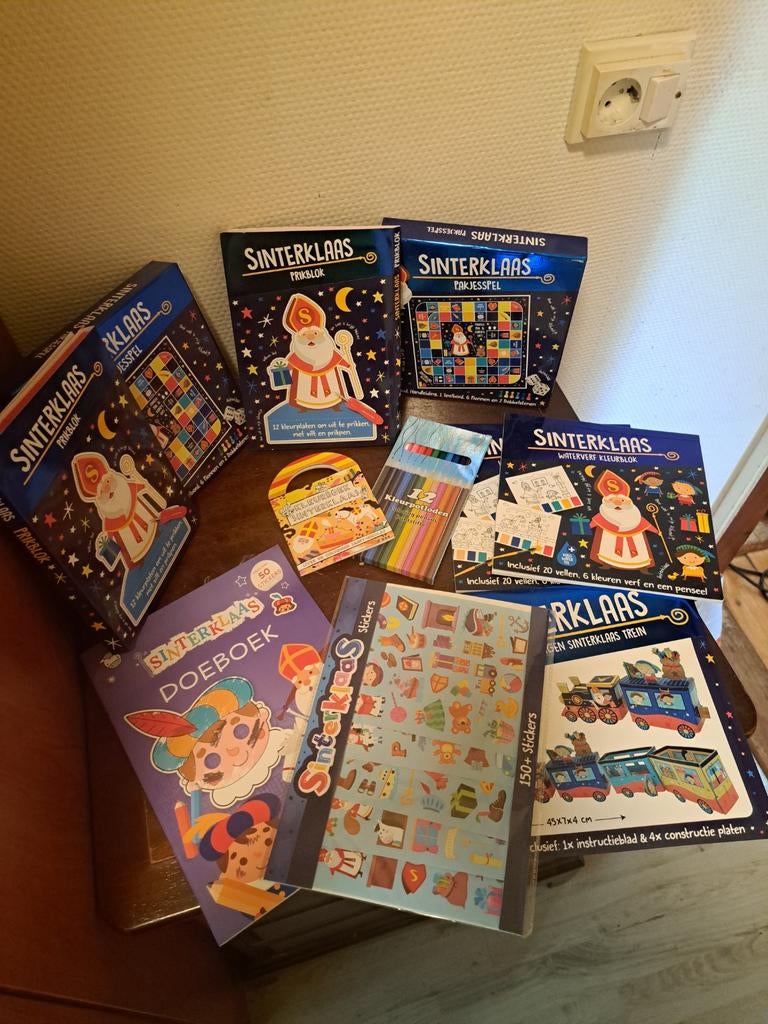 Sinterklaas  spulletjes  en knutselen, Ophalen of Verzenden