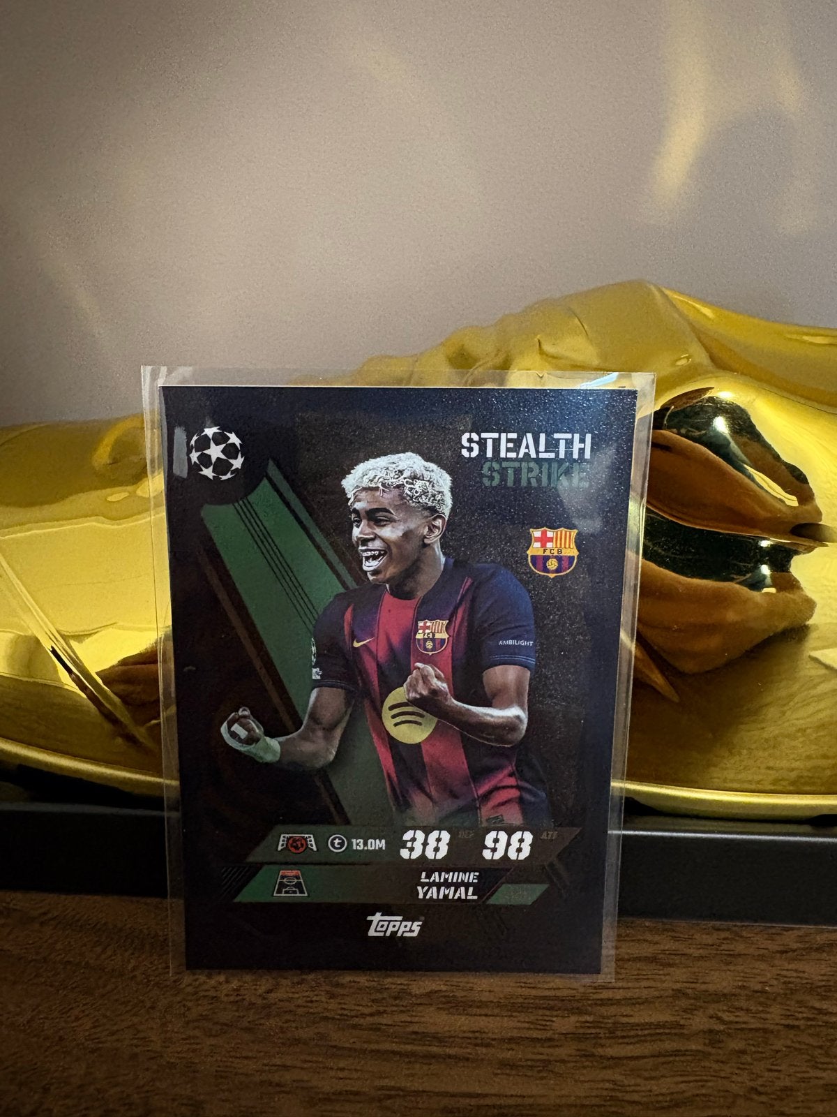 Topps Yamal, Rodri, Neymar & Pedri Voetbalkaart, Verzenden, Zo goed als nieuw, Buitenlandse clubs, Spelerskaart