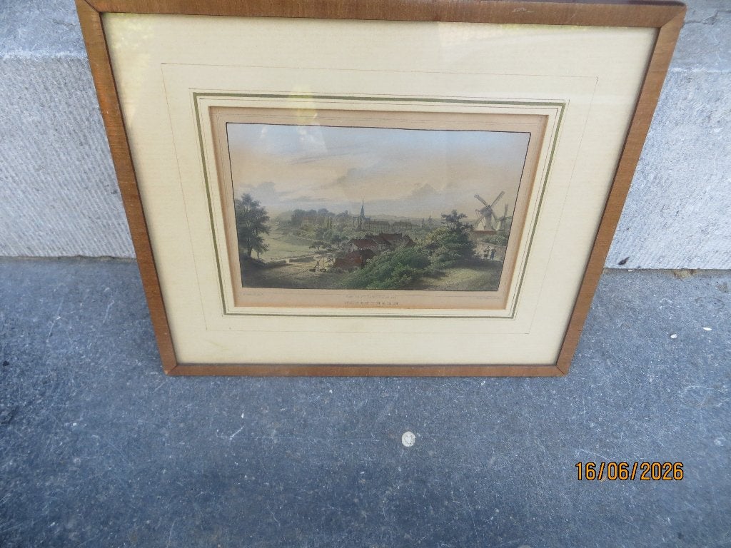 Mooi Impressionistisch brabants Landschap van H.CHARBON, Antiek en Kunst, Ophalen, Expressionistisch, Olieverf, Landschap