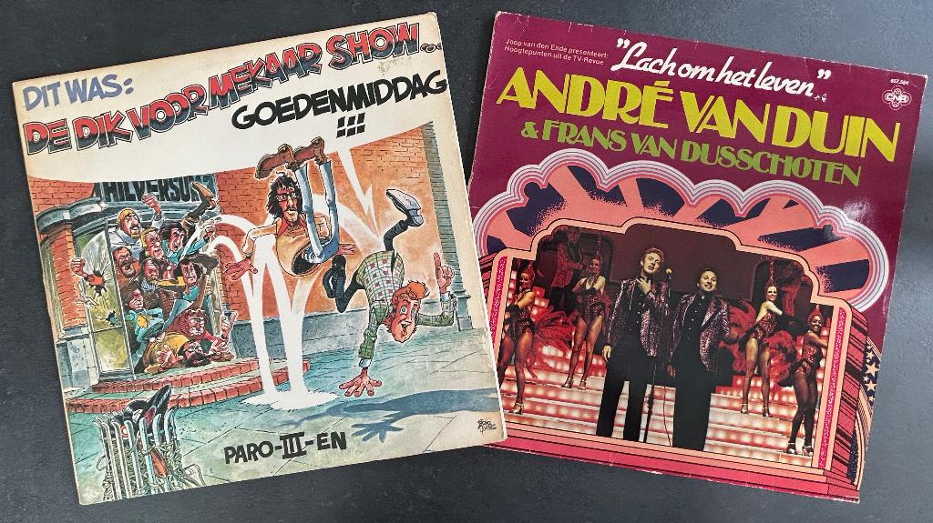 ANDRÉ VAN DUIN - Dikvoormekaarshow & Lachen om t leven (2LP), Cd's en Dvd's, Vinyl | Nederlandstalig, Ophalen of Verzenden, Zo goed als nieuw