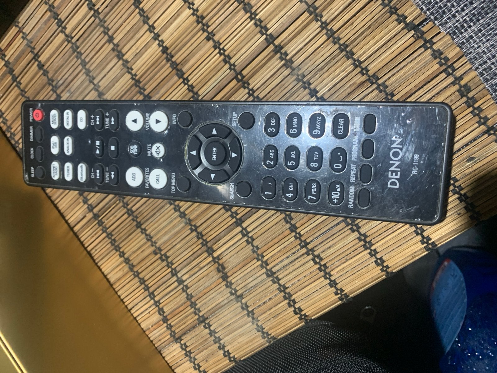 Denon RC-1199 Afstandsbediening, Ophalen of Verzenden, Gebruikt, Origineel, Receiver of Versterker