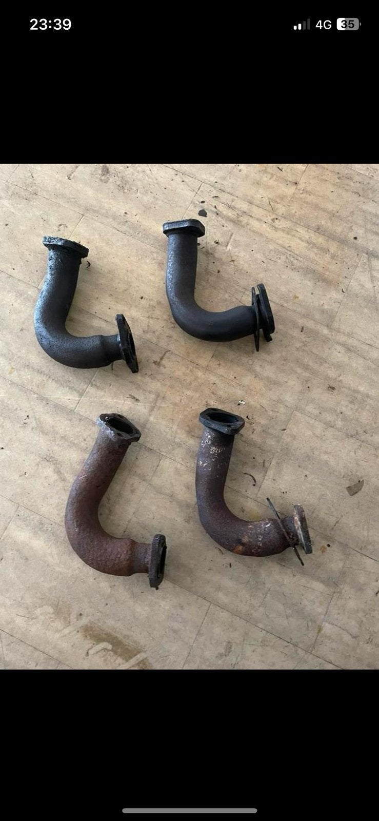 gilera runner / skipper 125cc - 180cc uitlaatbocht, Ophalen