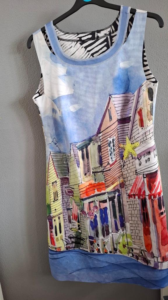 Reversible jurk Lizzy & Coco maat L, Overige kleuren, Maat 42/44 (L), Ophalen of Verzenden, Lizzy & Coco