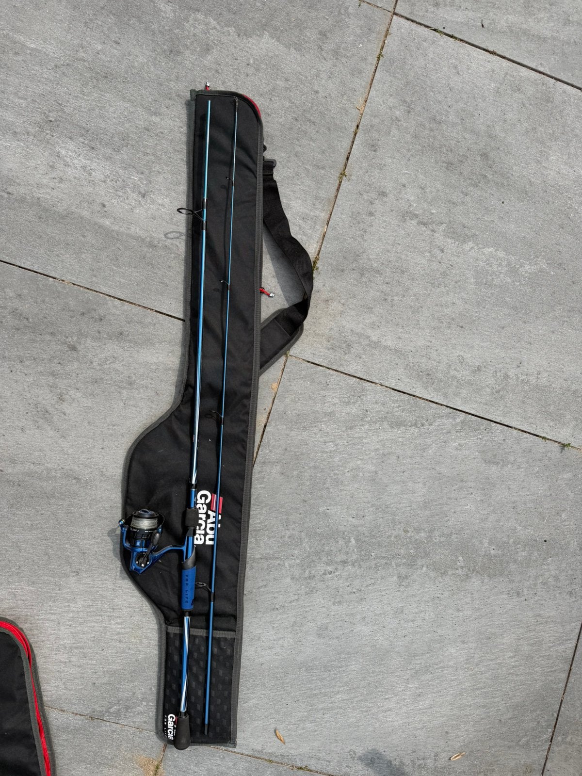 Abu RevoXspin combo Werphengel met Molen - 2.44m, 30/60g, Ophalen, Zo goed als nieuw, Werphengel